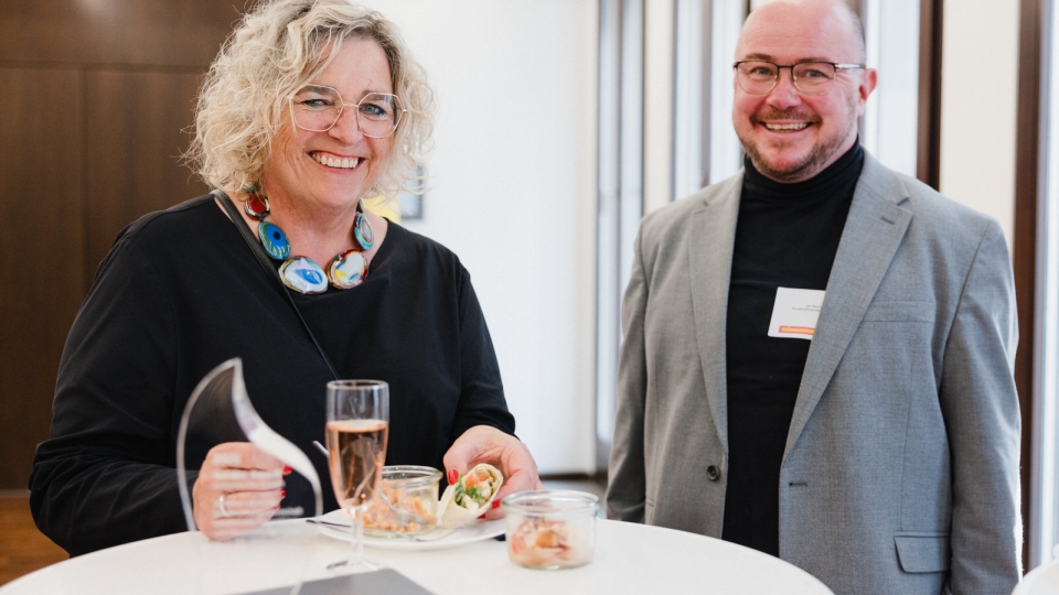 Susanne Siebert 1. stellvertretende Bürgermeisterin Kleve und Arn Sauer