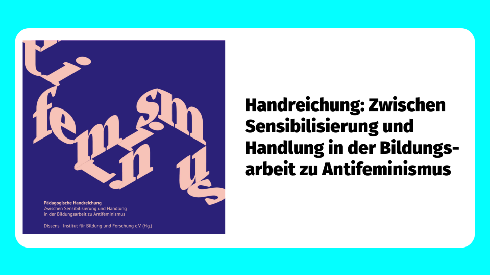 Titel Handreichung Dissens 