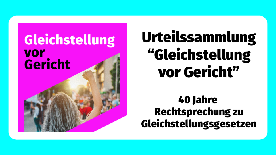 Urteilssammlung Gleichstellung vor Gericht