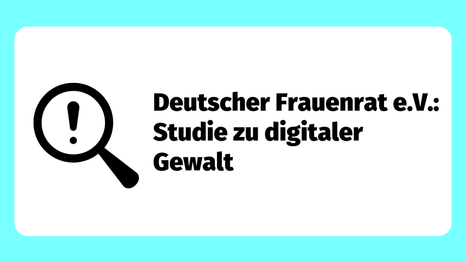 DF: Studie zu digitaler Gewalt